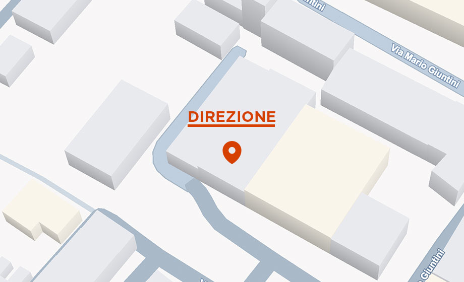 Direzione - collocazione del primo pannello
